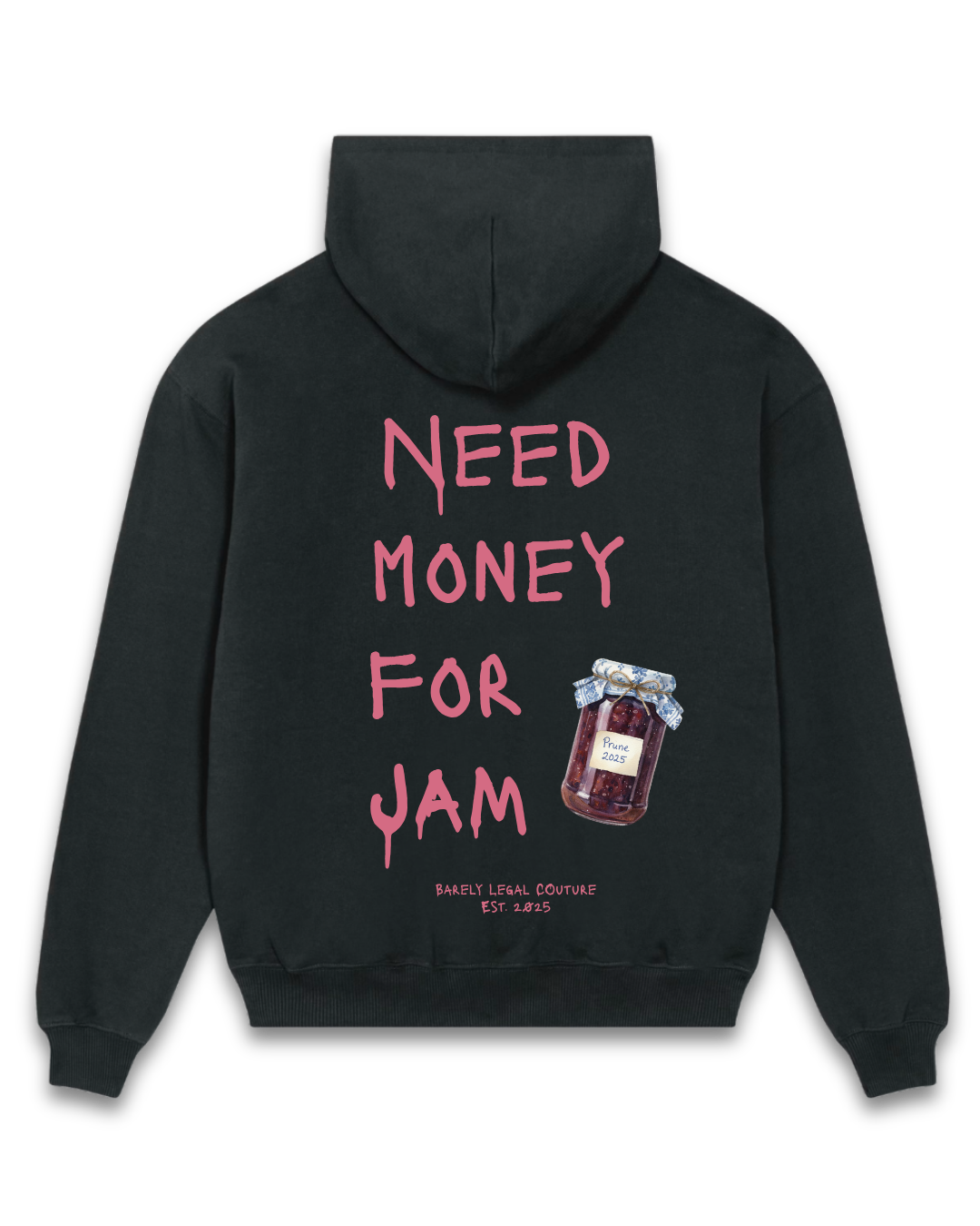 Hanorac Oversized "Need Jam"