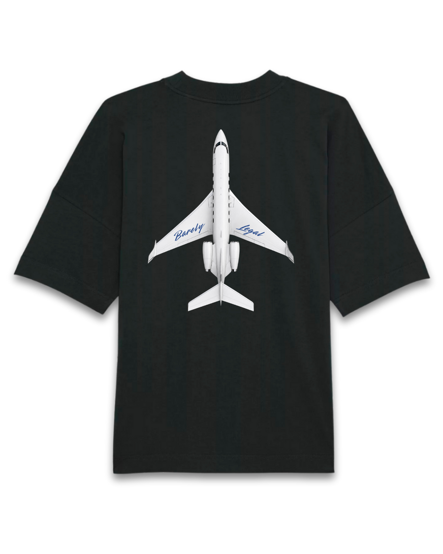 Tricou Oversized "Private Jet"