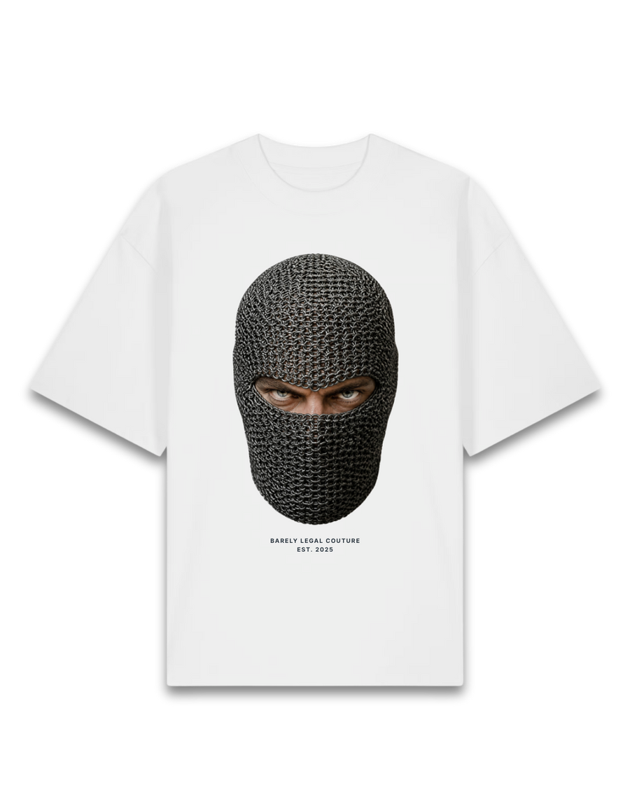 Tricou Oversized "Chainmail Face"