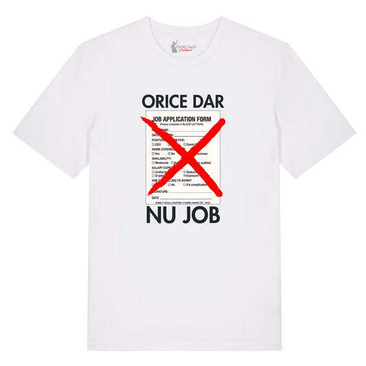 Tricou "Orice Dar NU Job" x Rares Radio