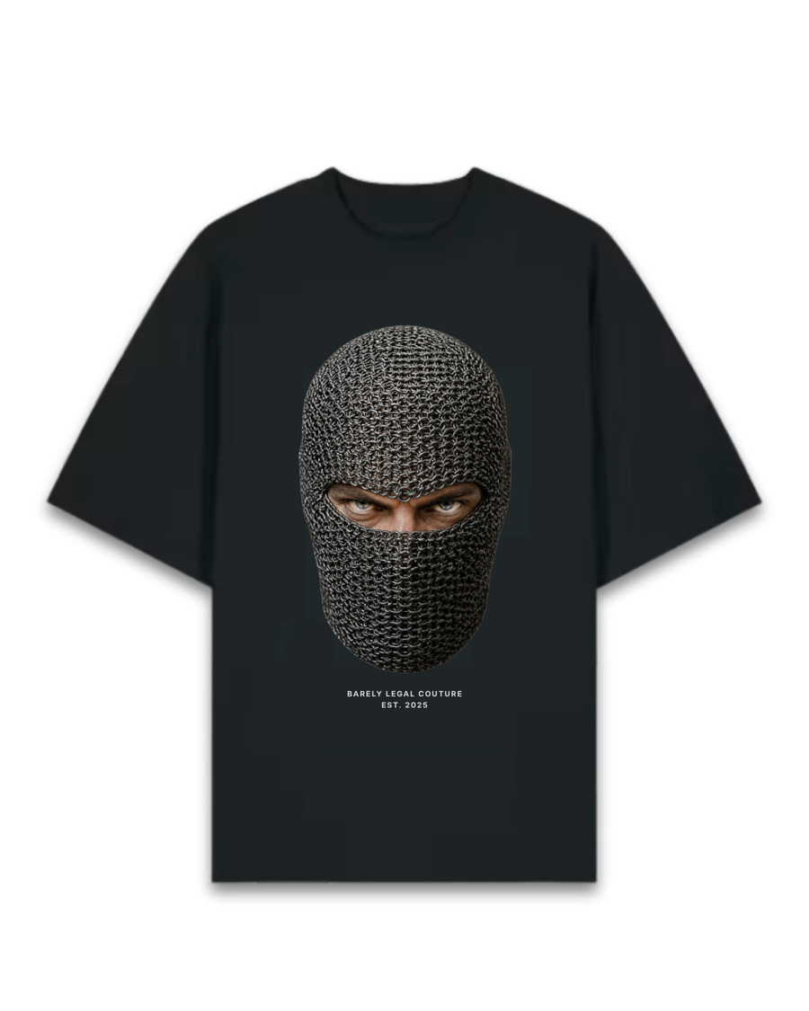 Tricou Oversized "Chainmail Face"