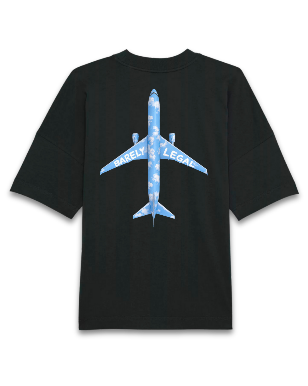 Tricou Oversized "Jumbo Jet"