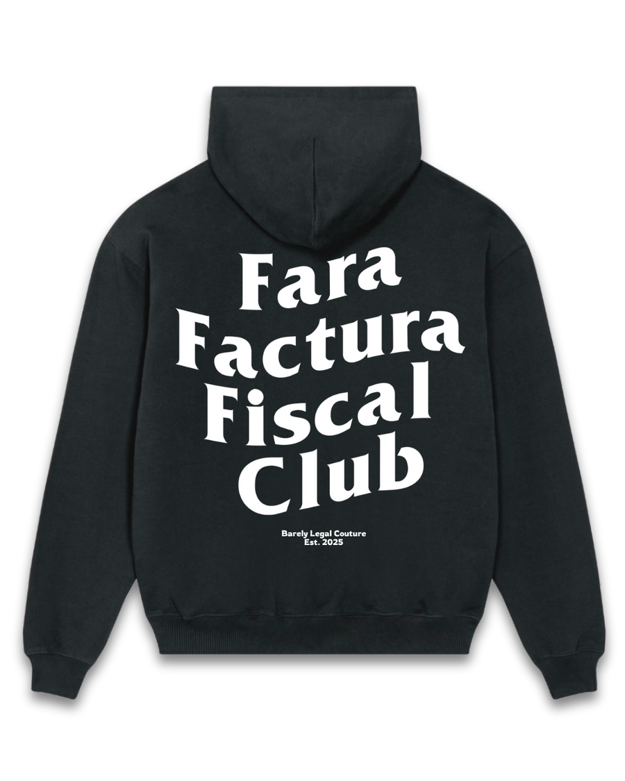 Hanorac Oversized "Fara Factura Fiscal Club"
