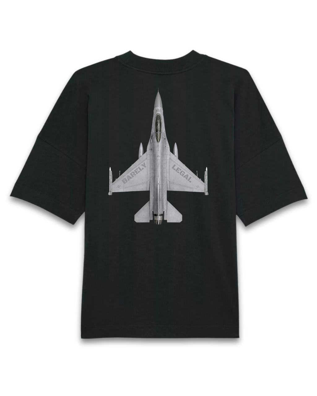 Tricou Oversized "Fighter Jet"