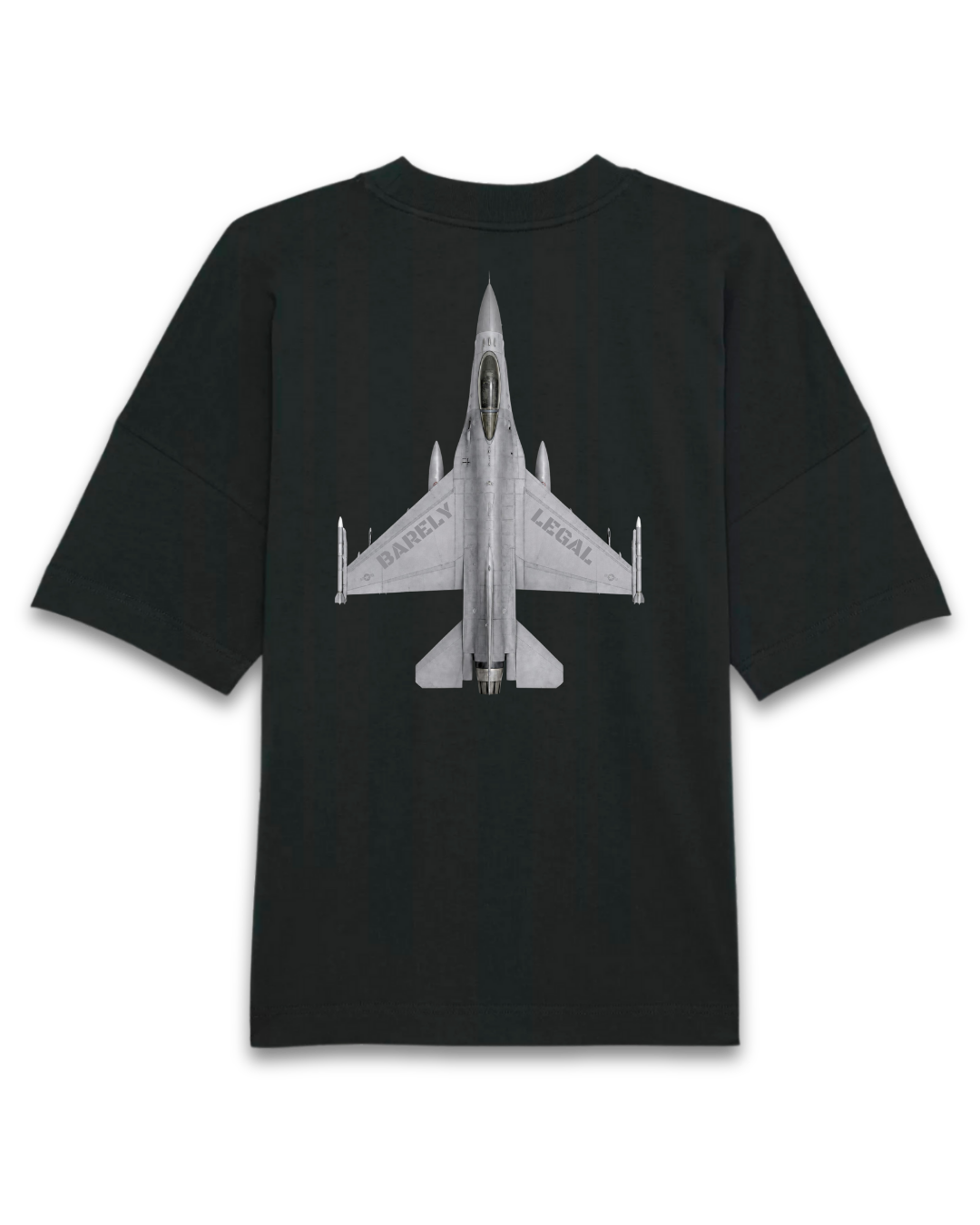 Tricou Oversized "Fighter Jet"