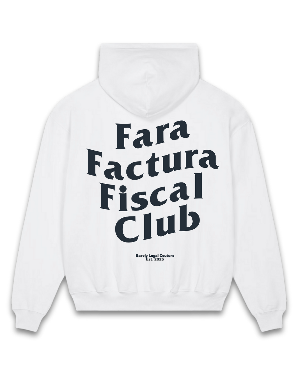 Hanorac Oversized "Fara Factura Fiscal Club"