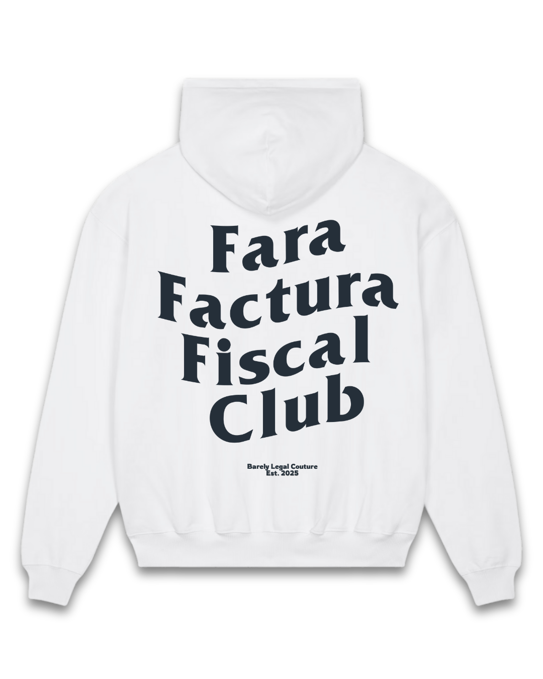 Hanorac Oversized "Fara Factura Fiscal Club"