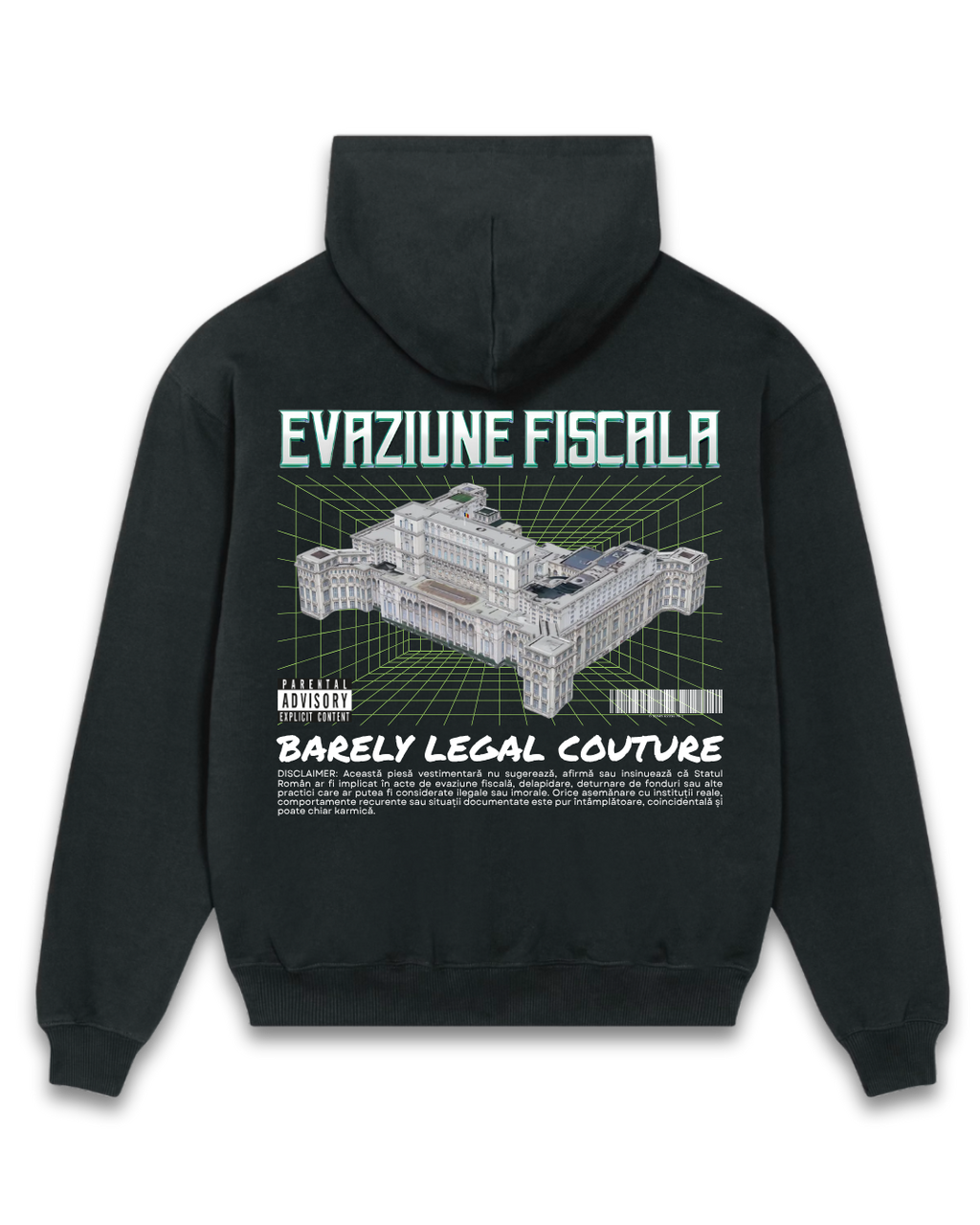 Hanorac Oversized "Marea Evaziune"