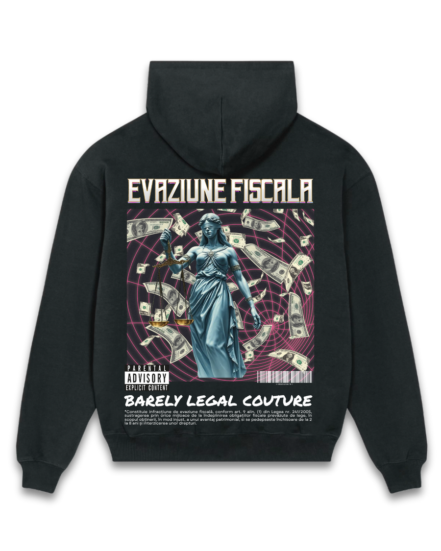 Hanorac Oversized "Evaziune Fiscala"