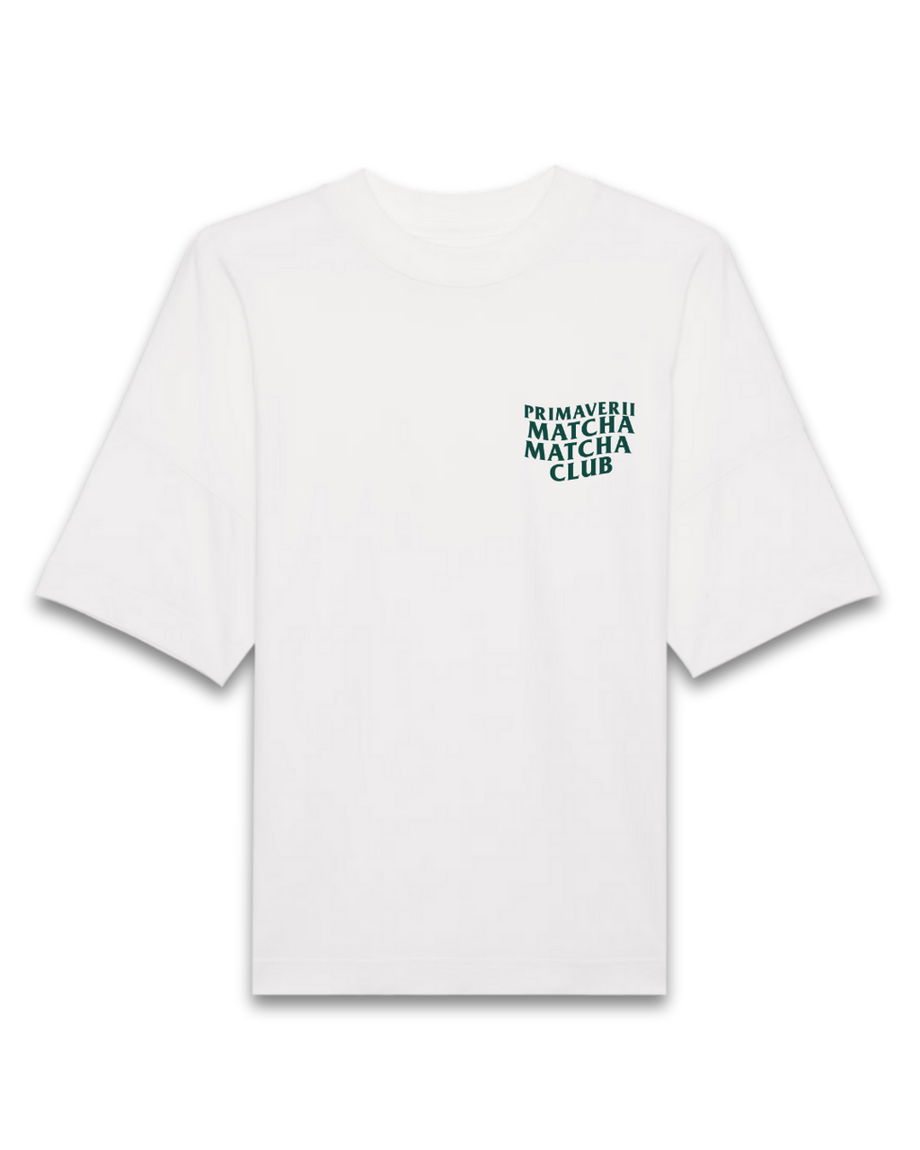 Tricou Oversized "Matcha Club" x Paul Barbu