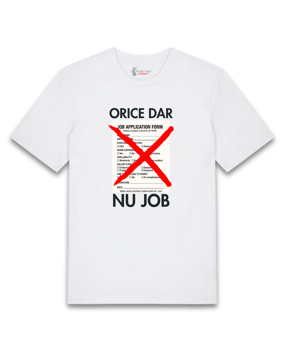 Tricou "Orice Dar NU Job" x Rares Radio