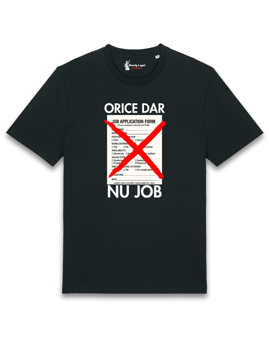 Tricou "Orice Dar NU Job" x Rares Radio