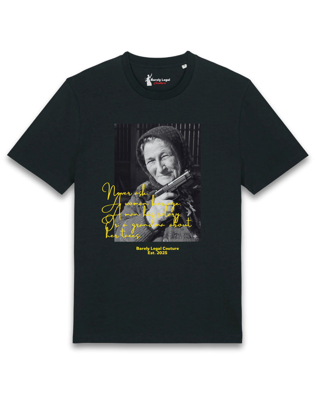 Tricou "Gangsta Grandma"