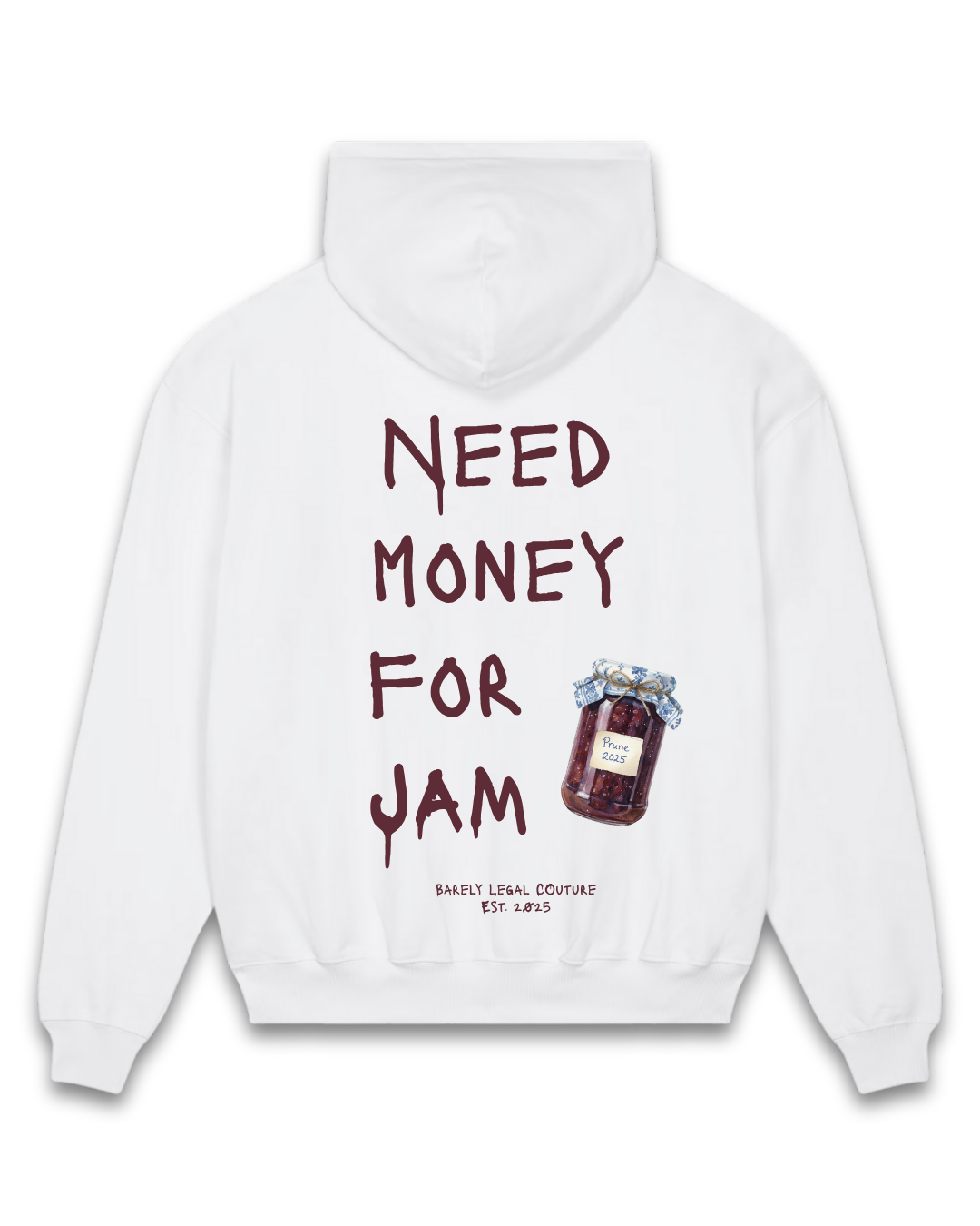 Hanorac Oversized "Need Jam"