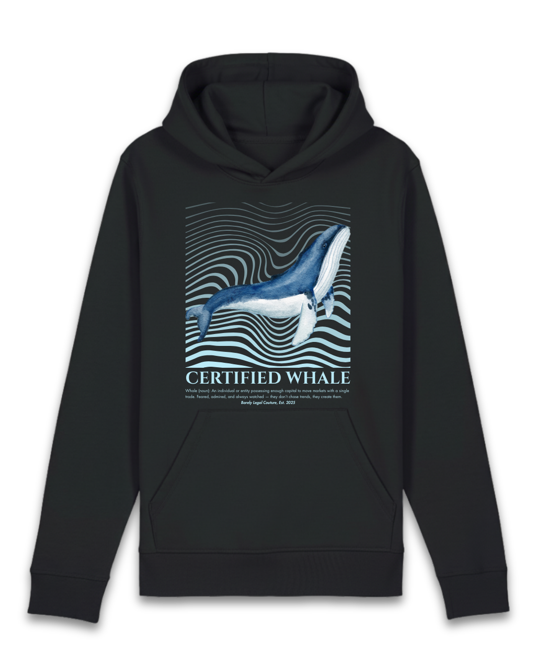 Hanorac Regular Fit "Certified Whale"