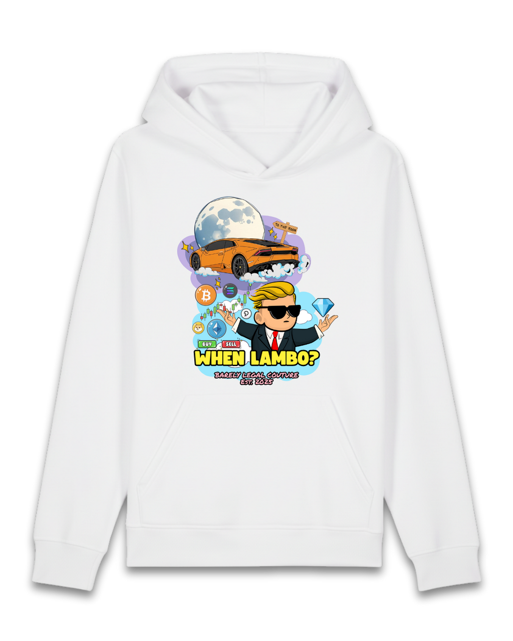 Hanorac Regular Fit "When Lambo"