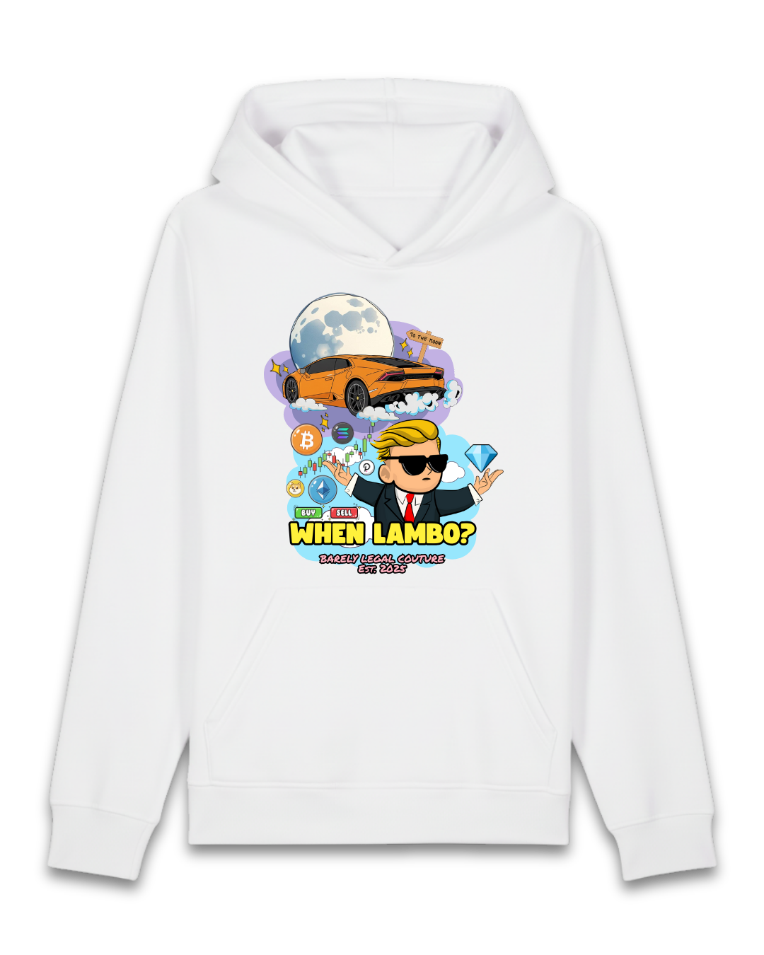 Hanorac Regular Fit "When Lambo"