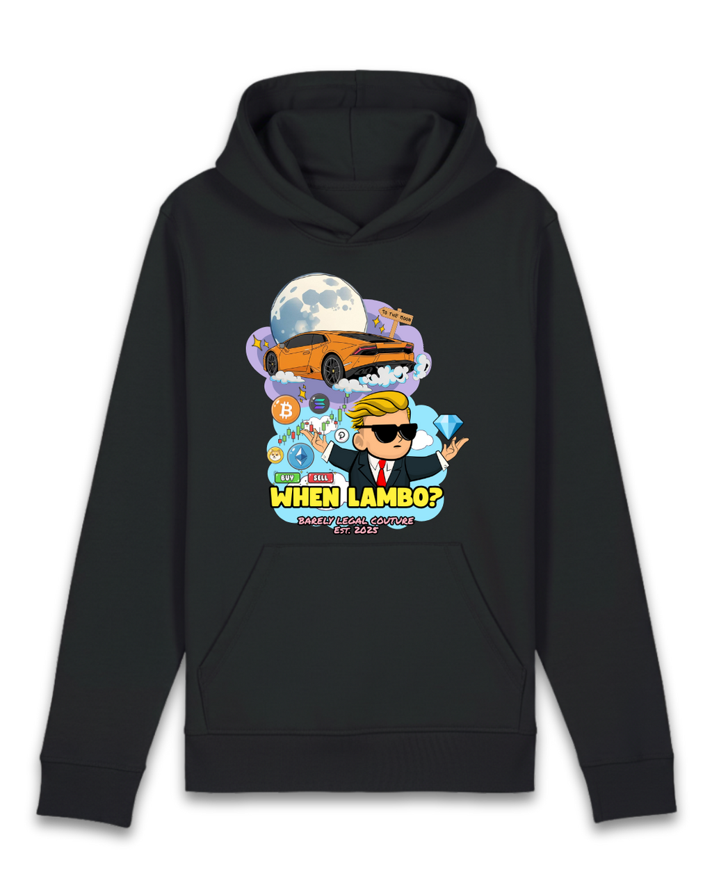 Hanorac Regular Fit "When Lambo"