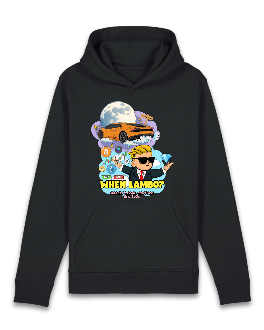 Hanorac Regular Fit "When Lambo"