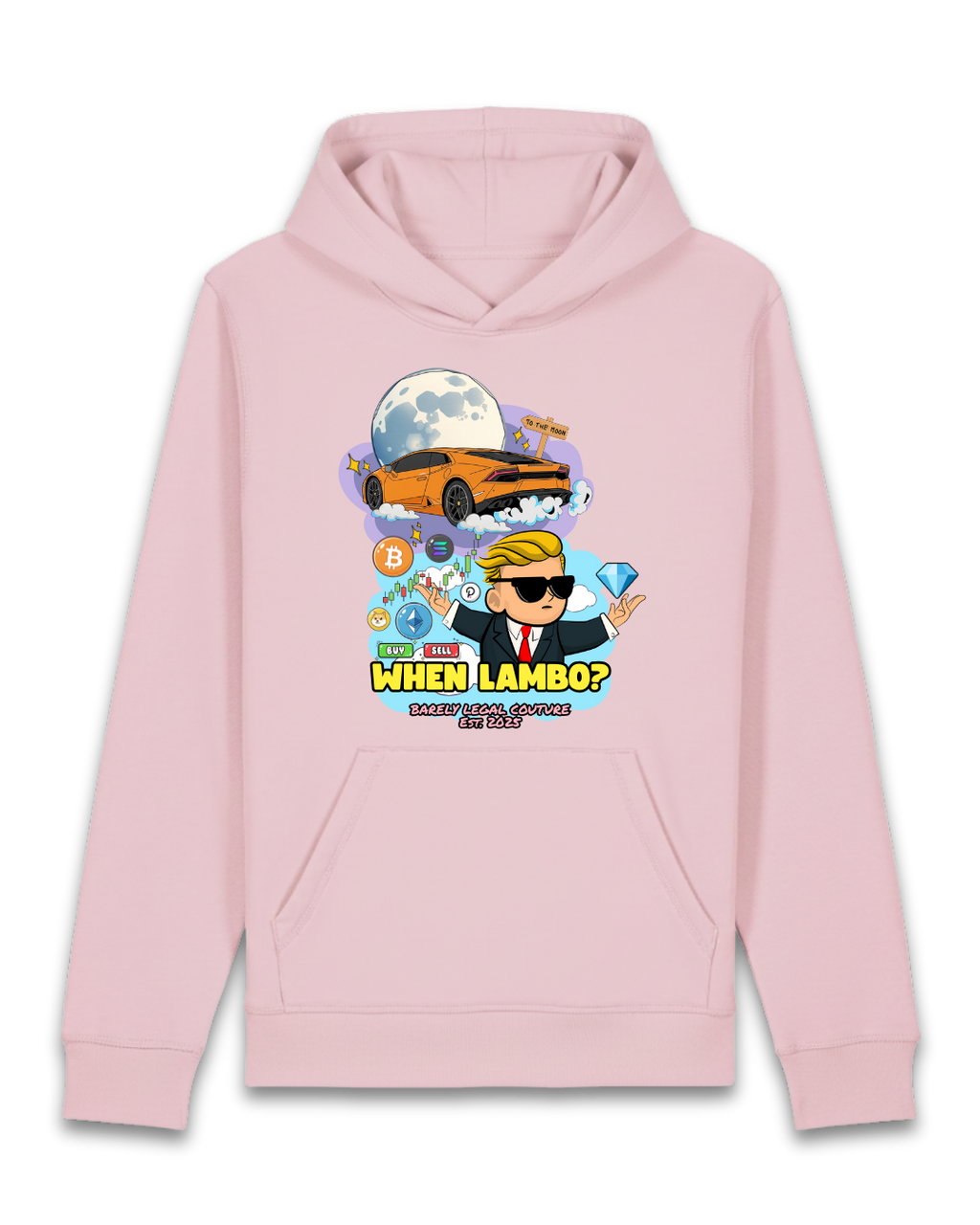 Hanorac Regular Fit "When Lambo"