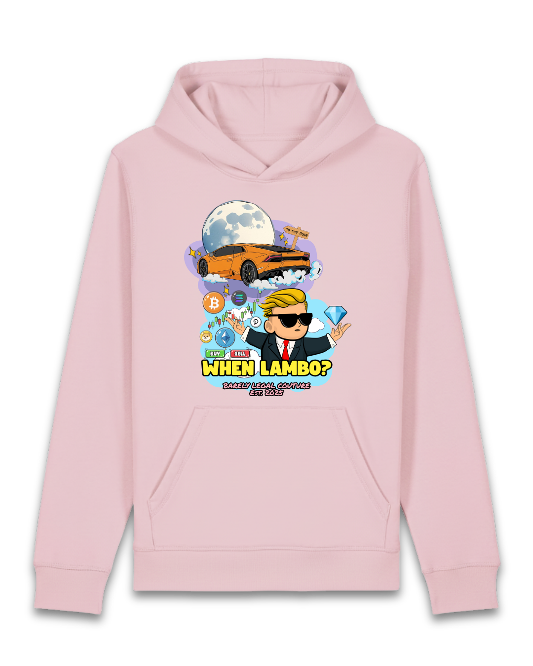 Hanorac Regular Fit "When Lambo"