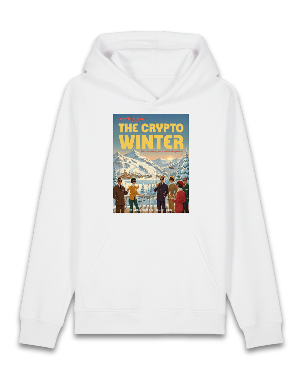 Hanorac Regular Fit "Crypto Winter"