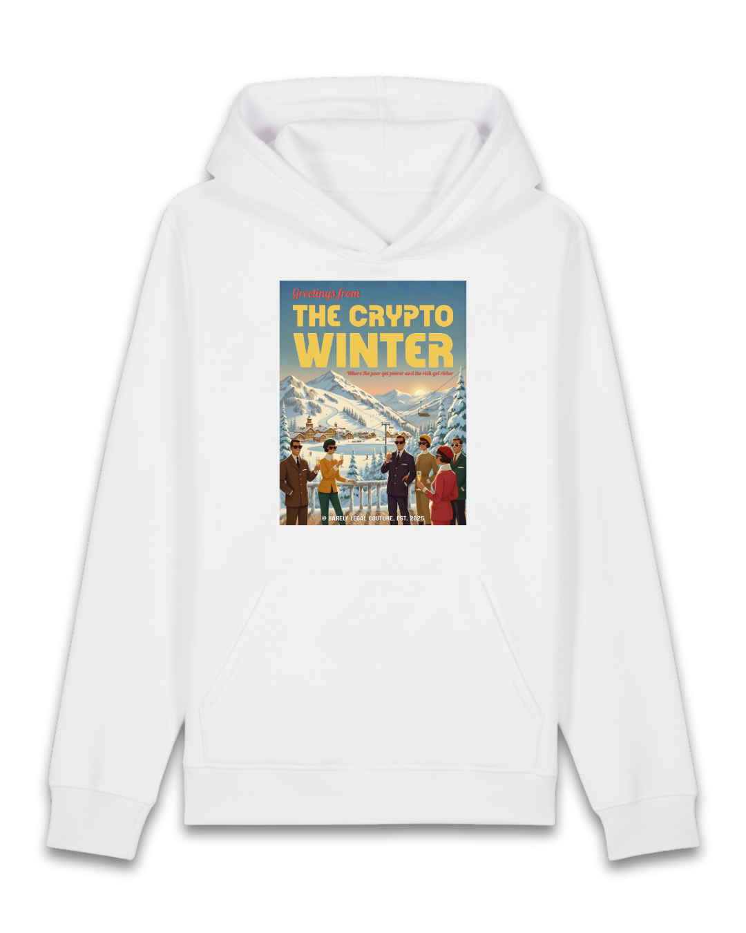 Hanorac Regular Fit "Crypto Winter"