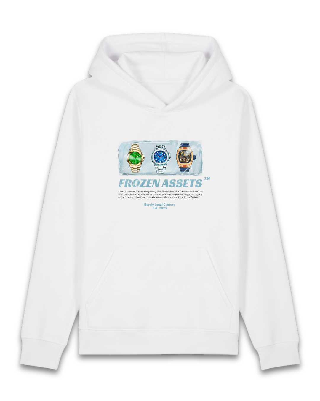 Hanorac Regular Fit "Frozen Watches"