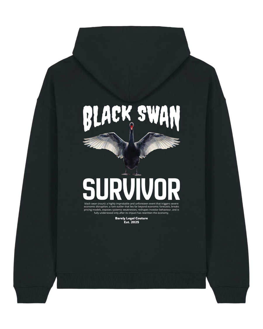 Hanorac Oversized "Black Swan"