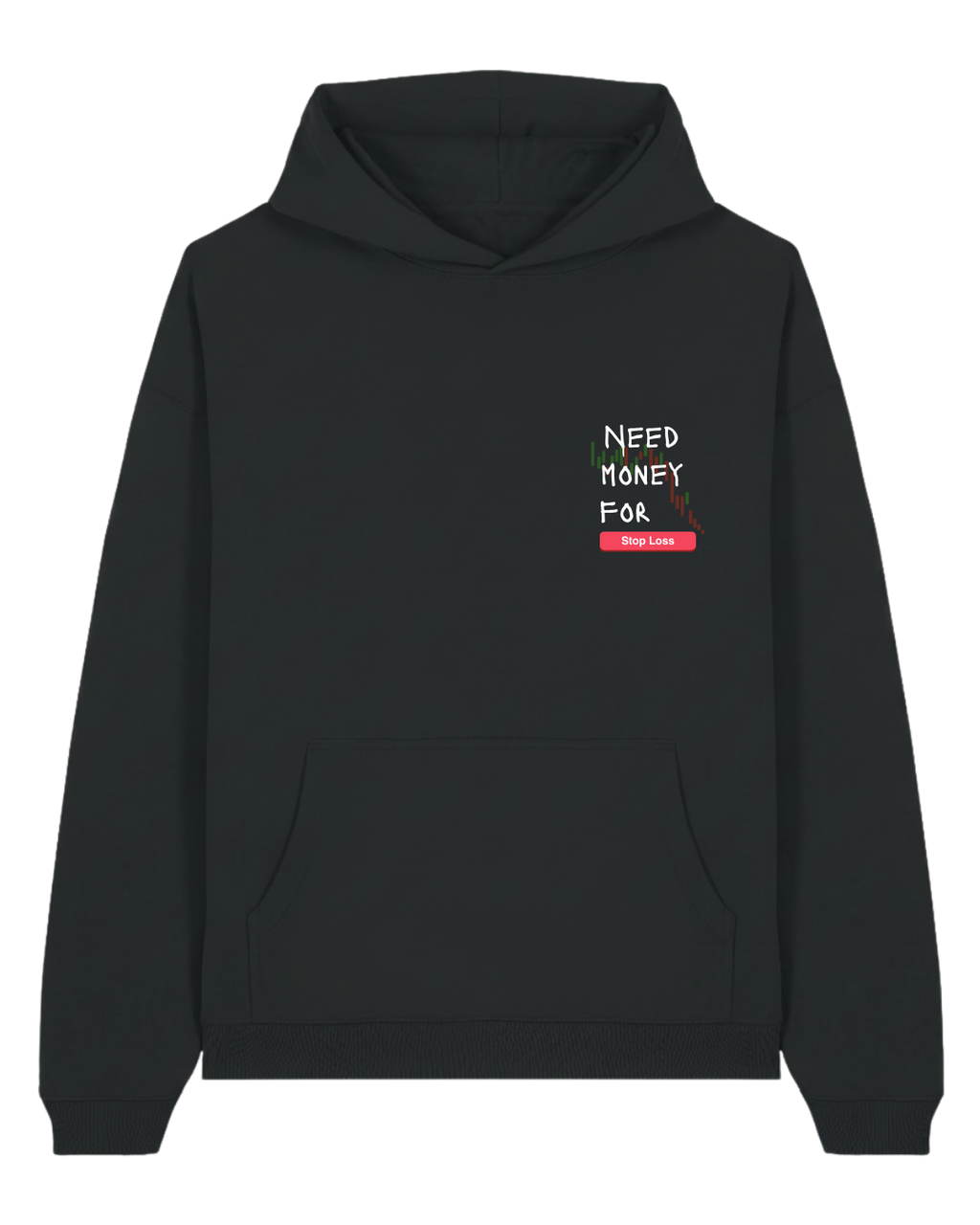 Hanorac Oversized "Money 4 Stop Loss"