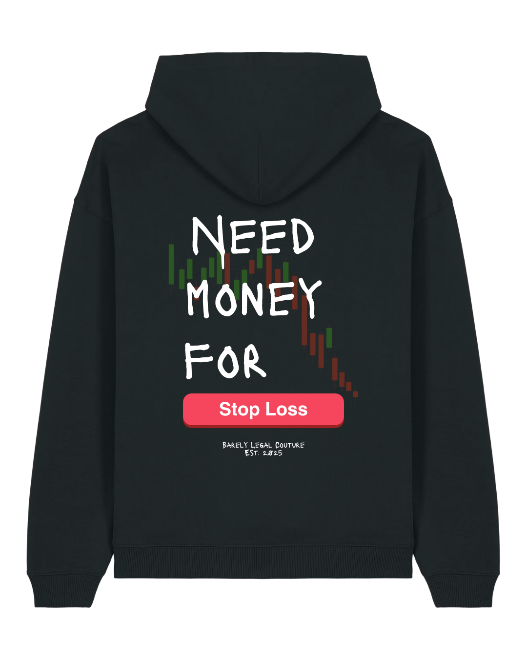 Hanorac Oversized "Money 4 Stop Loss"