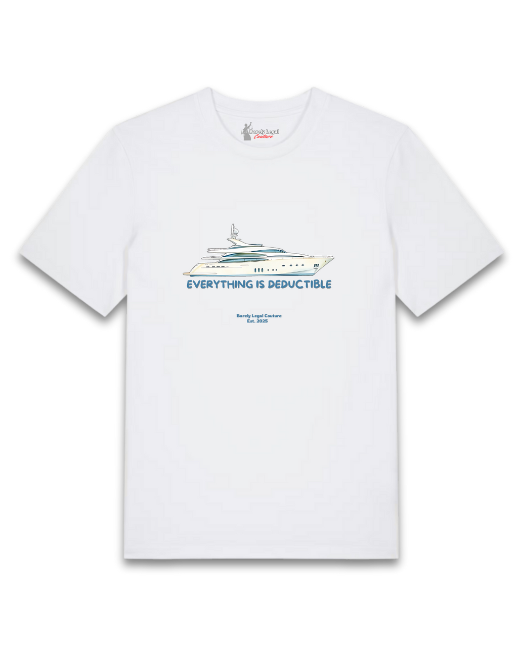 Tricou "Deductible Yacht"