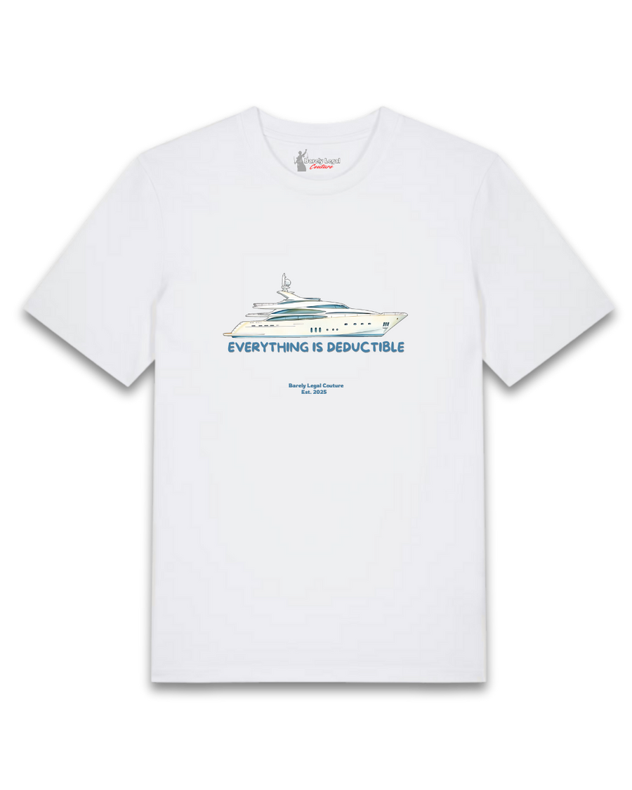 Tricou "Deductible Yacht"