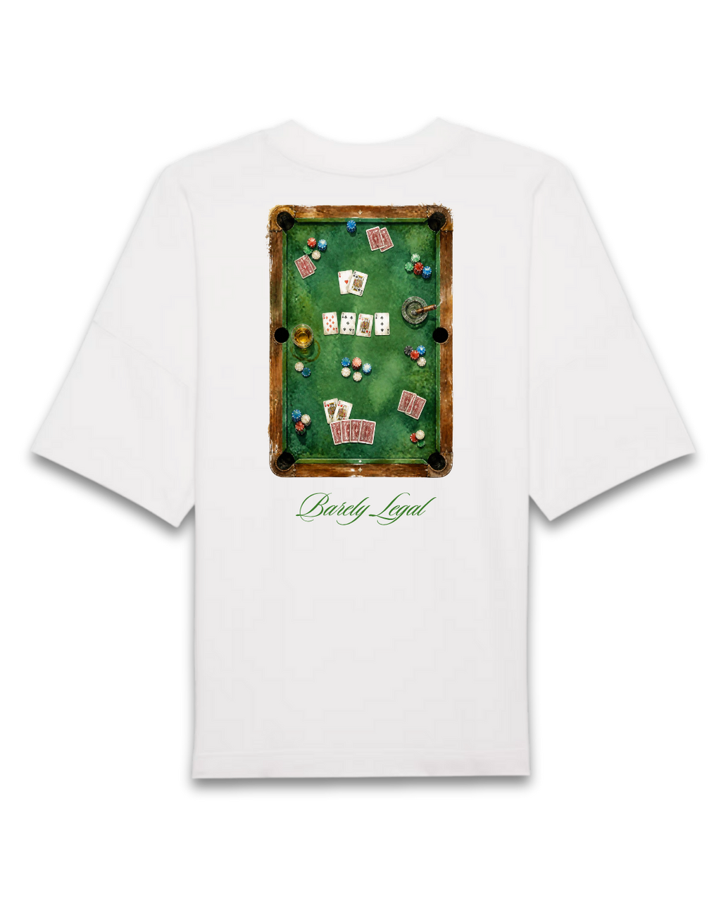Tricou Oversized "Improvised Poker"