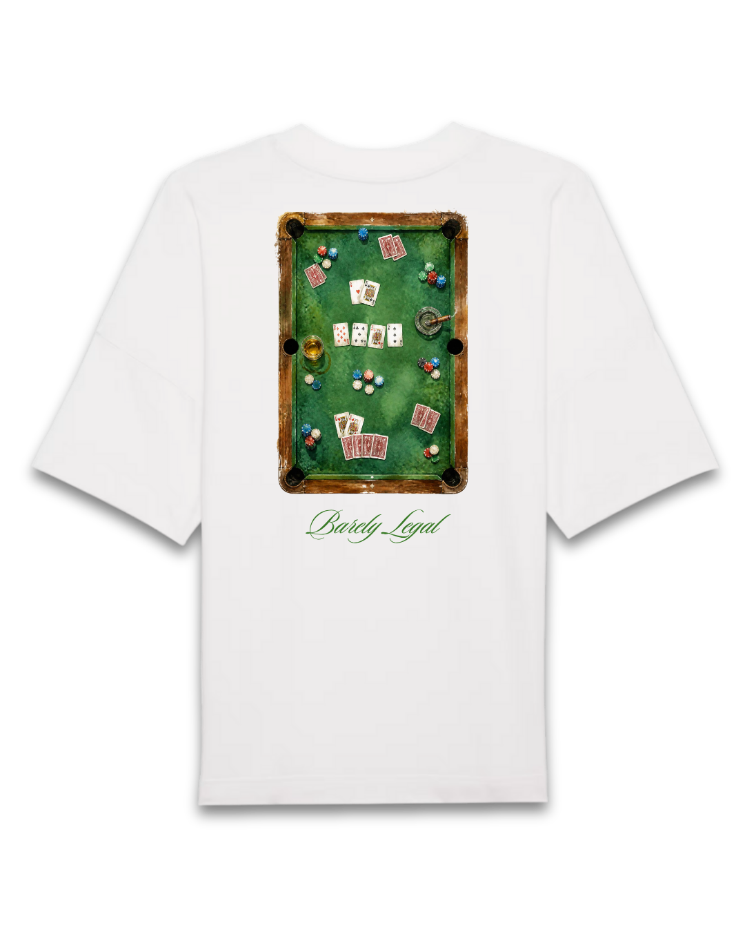 Tricou Oversized "Improvised Poker"