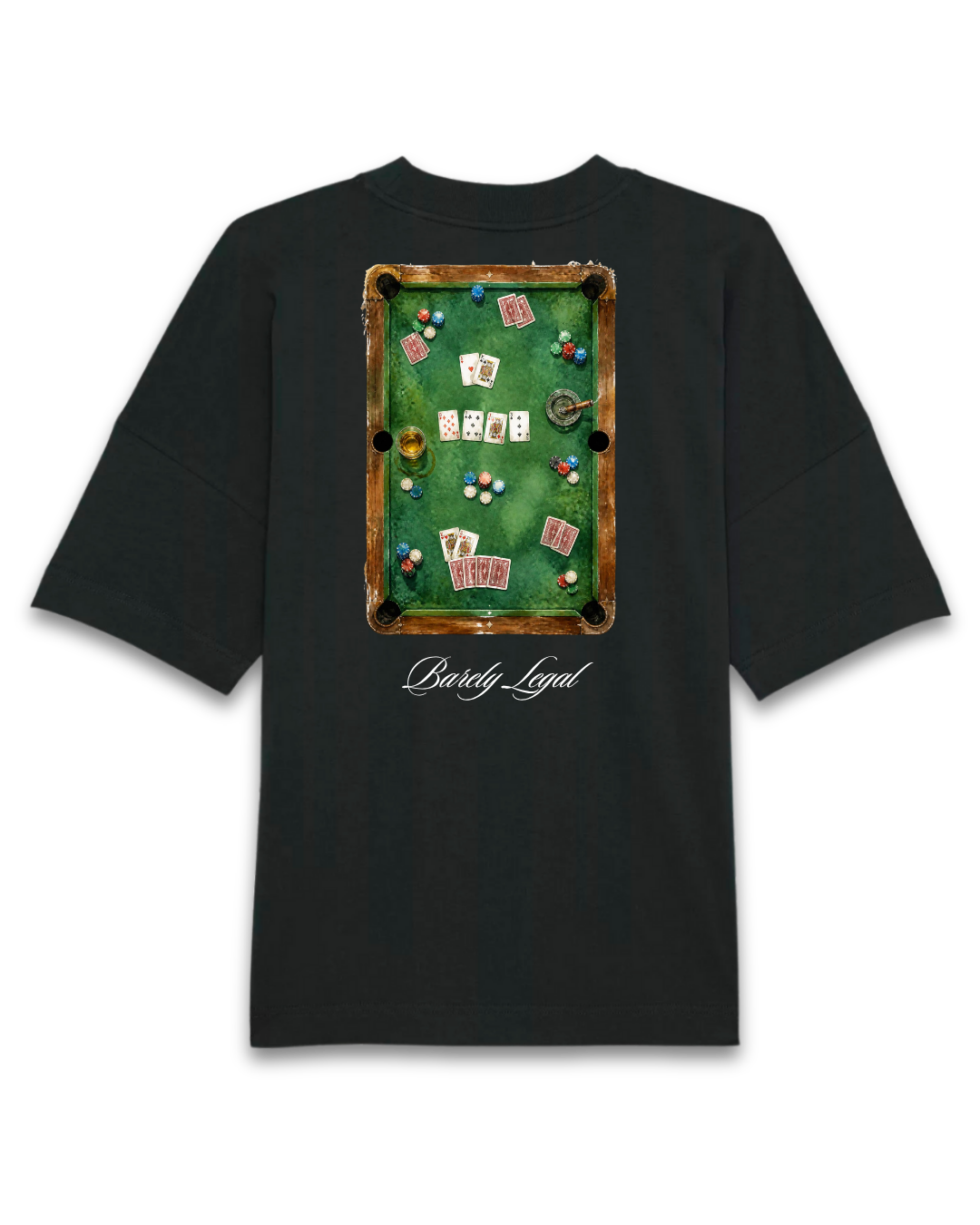 Tricou Oversized "Improvised Poker"