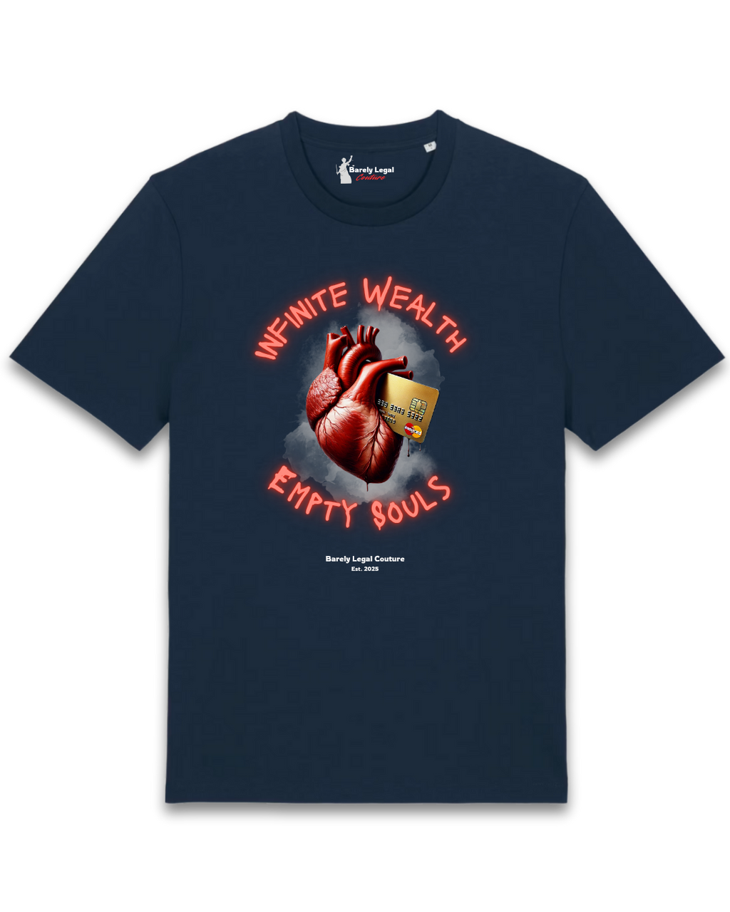 Tricou "Infinite Wealth, Empty Souls"