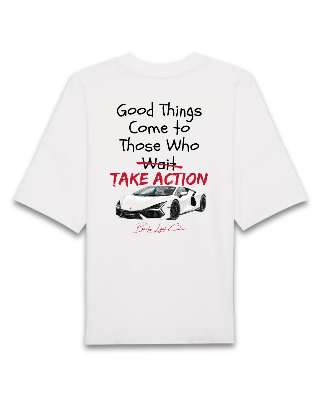 Tricou Oversized "Take Action"
