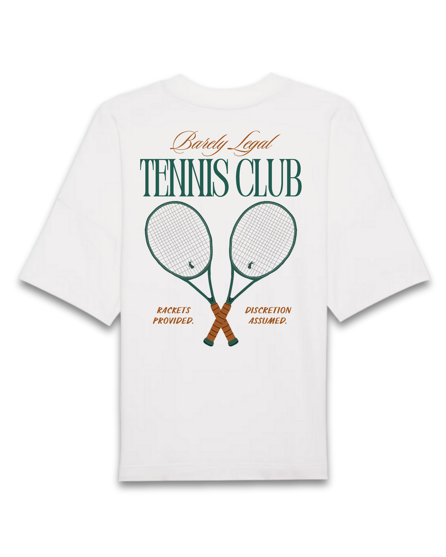 Tricou Oversized "Tennis Club"
