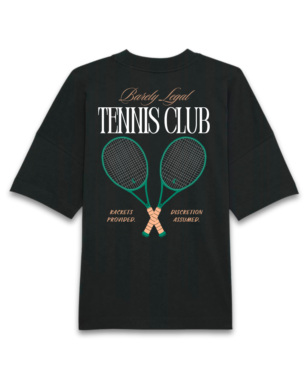 Tricou Oversized "Tennis Club"