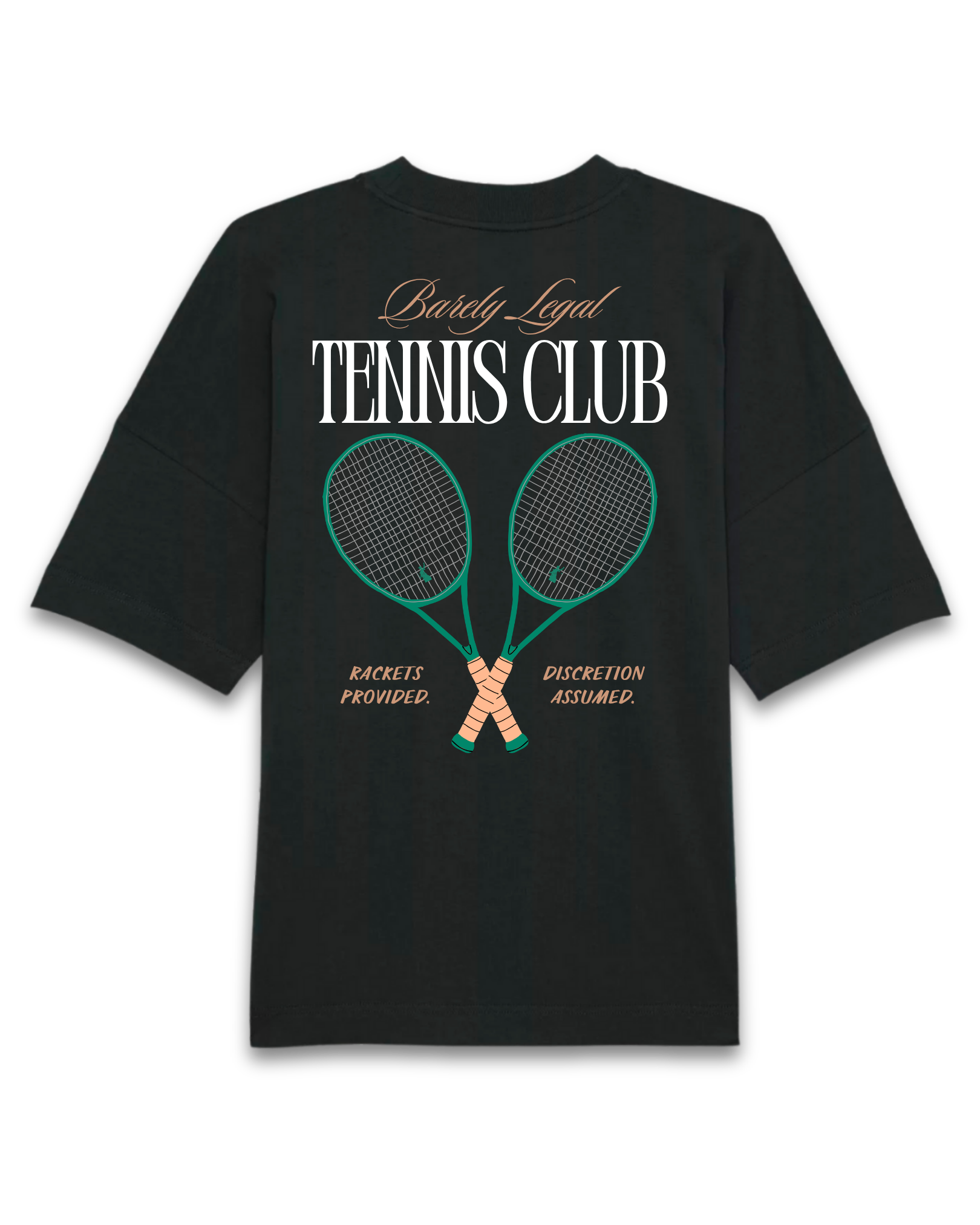 Tricou Oversized "Tennis Club"