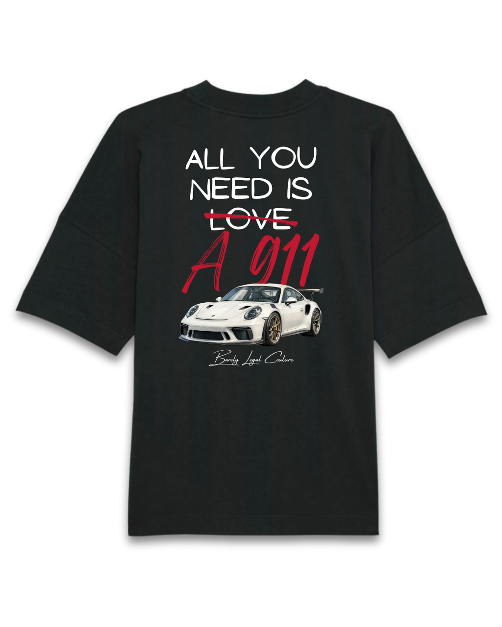 Tricou Oversized "911"