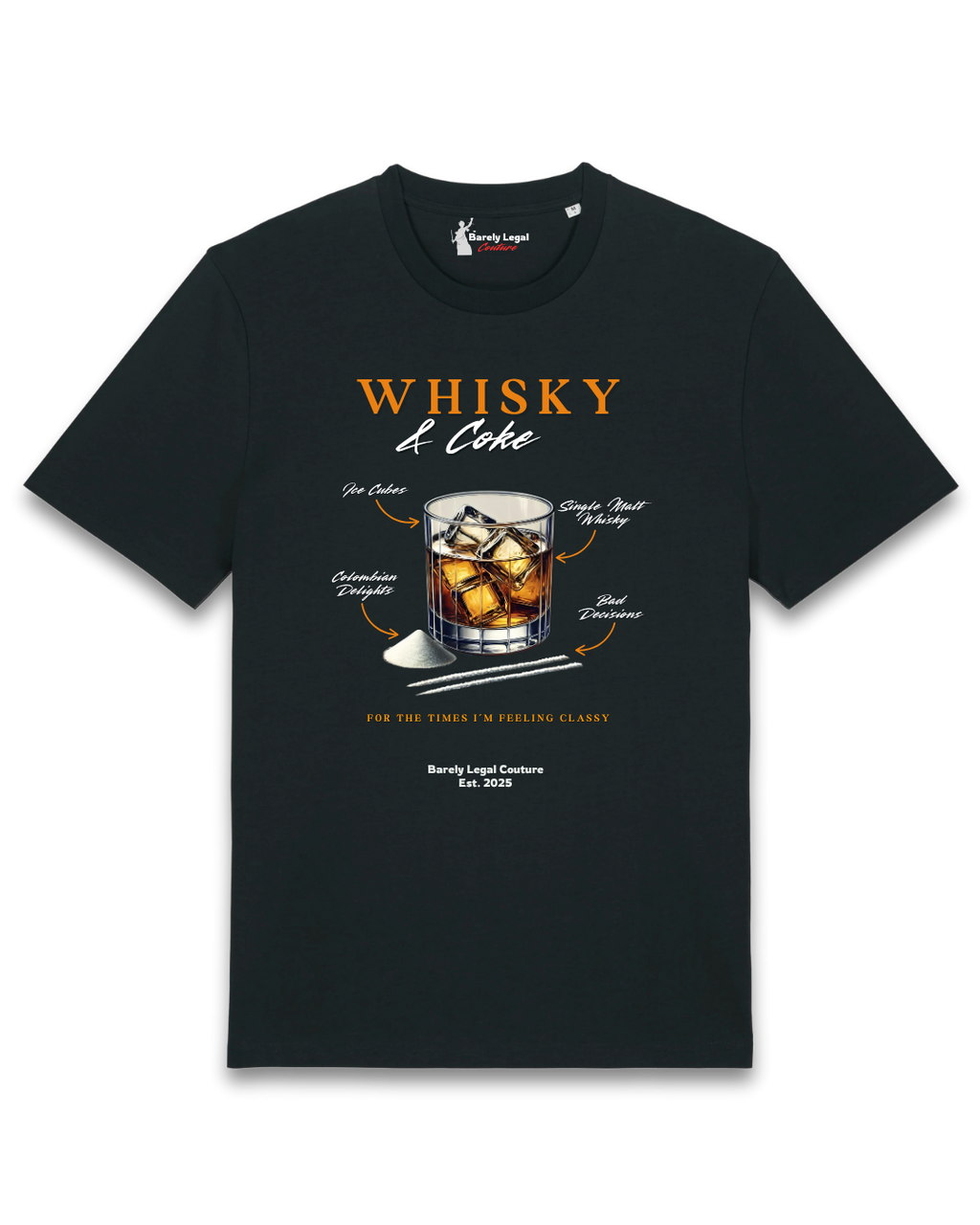 Tricou "Whisky & Coke"