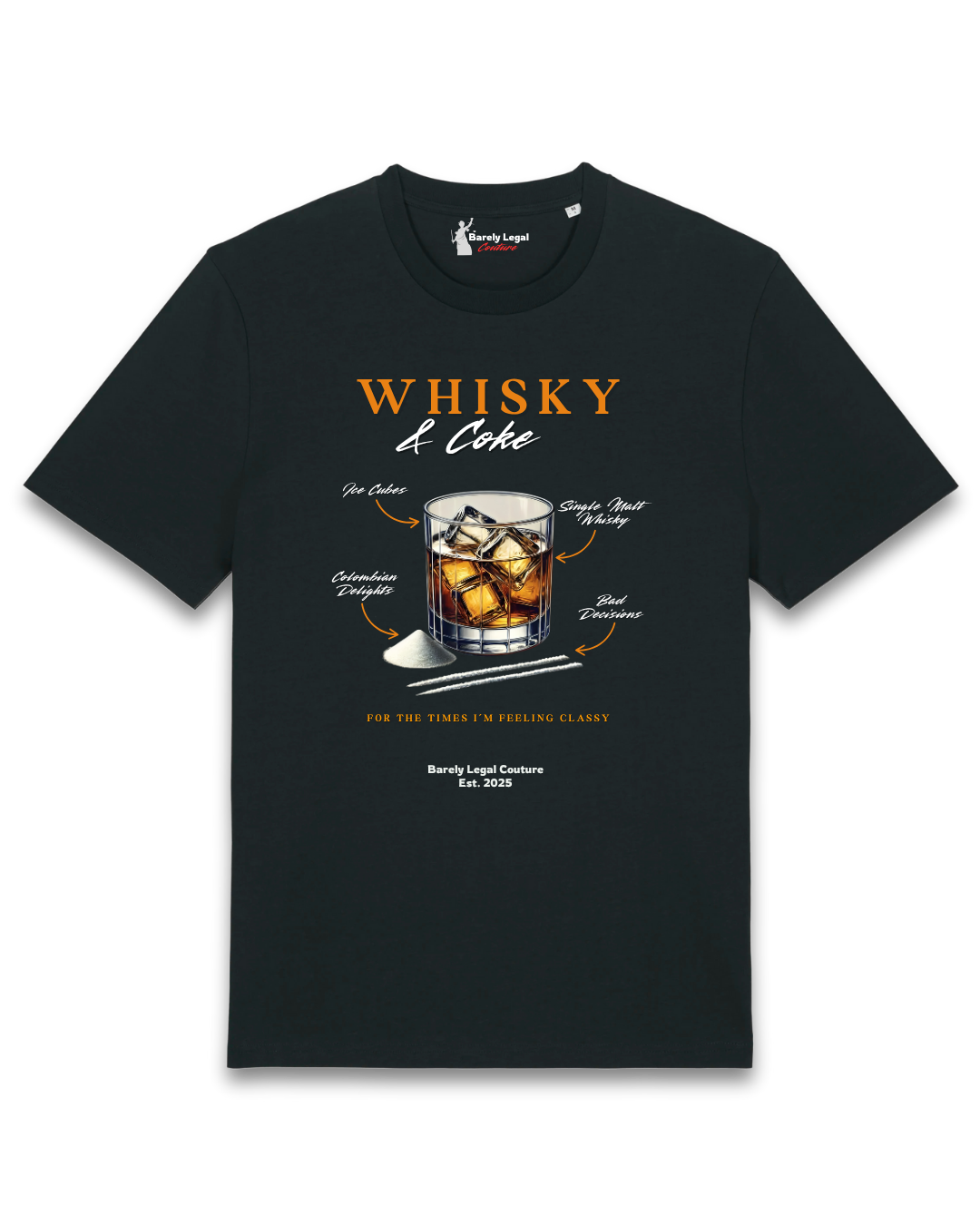 Tricou "Whisky & Coke"