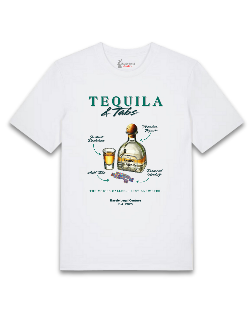 Tricou "Tequila & Tabs"