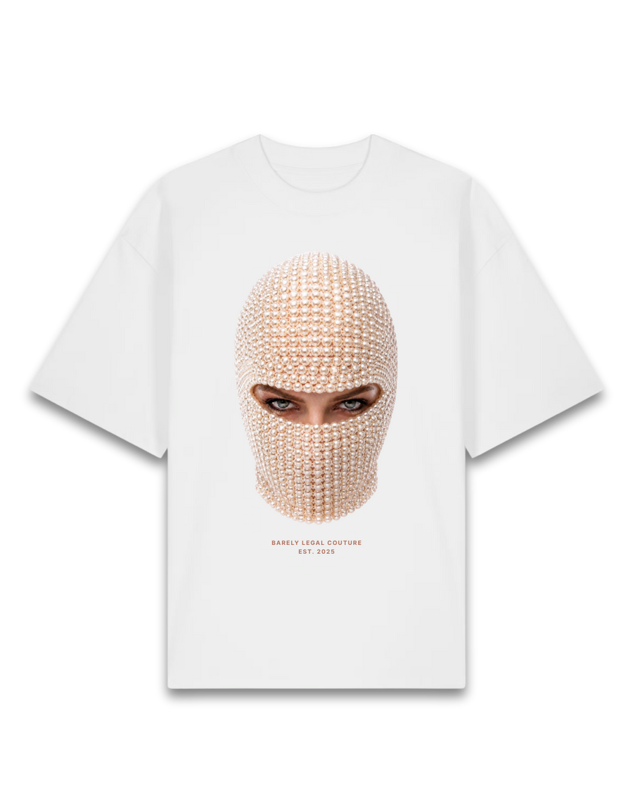 Tricou Oversized "Pearl Face"