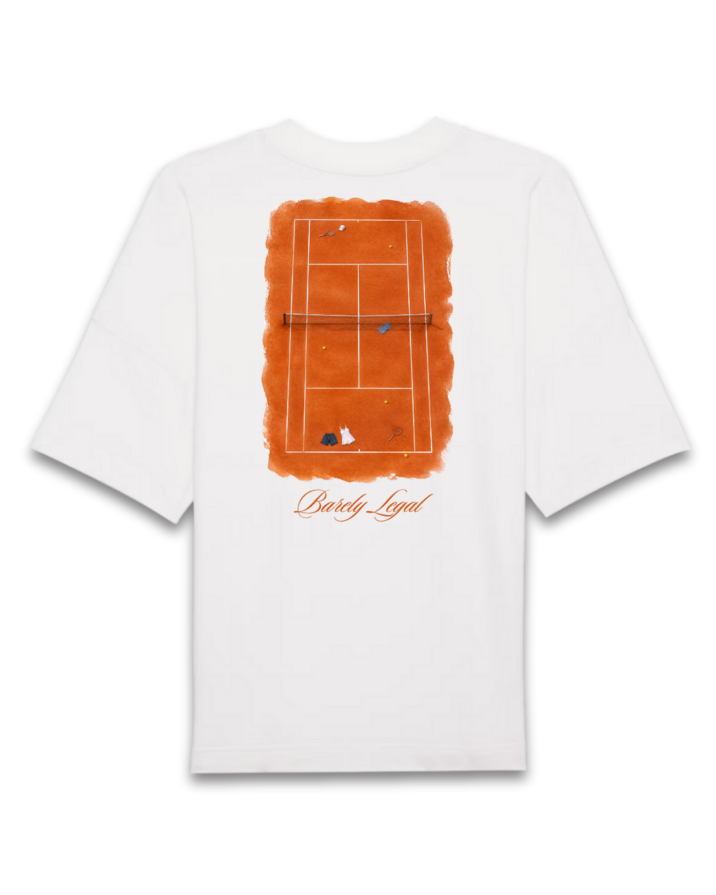 Tricou Oversized "Tennis Adventure"