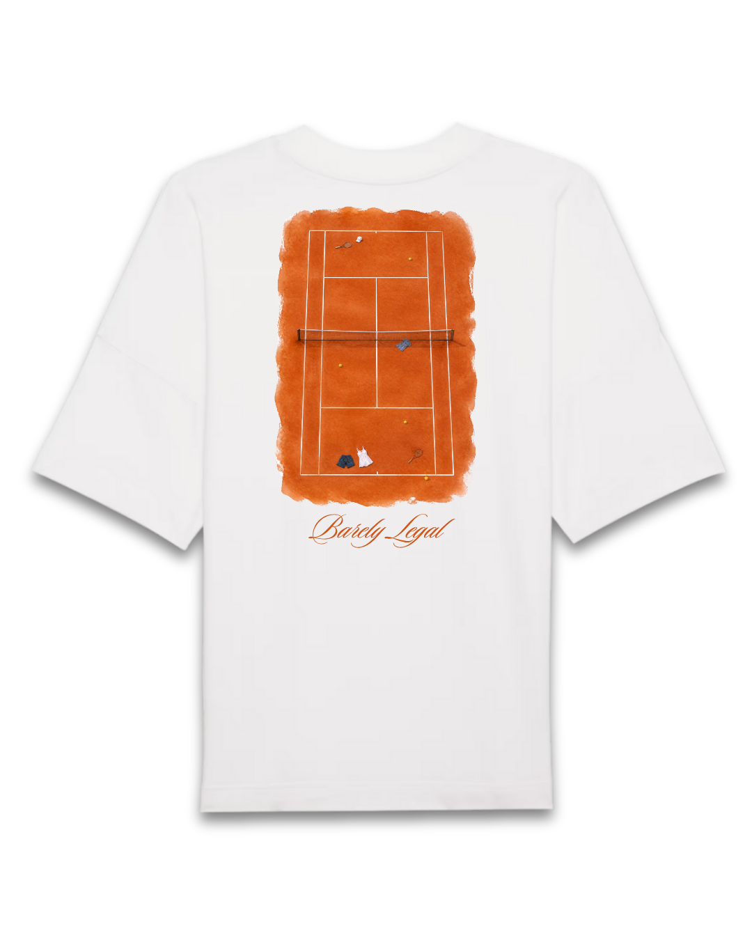 Tricou Oversized "Tennis Adventure"