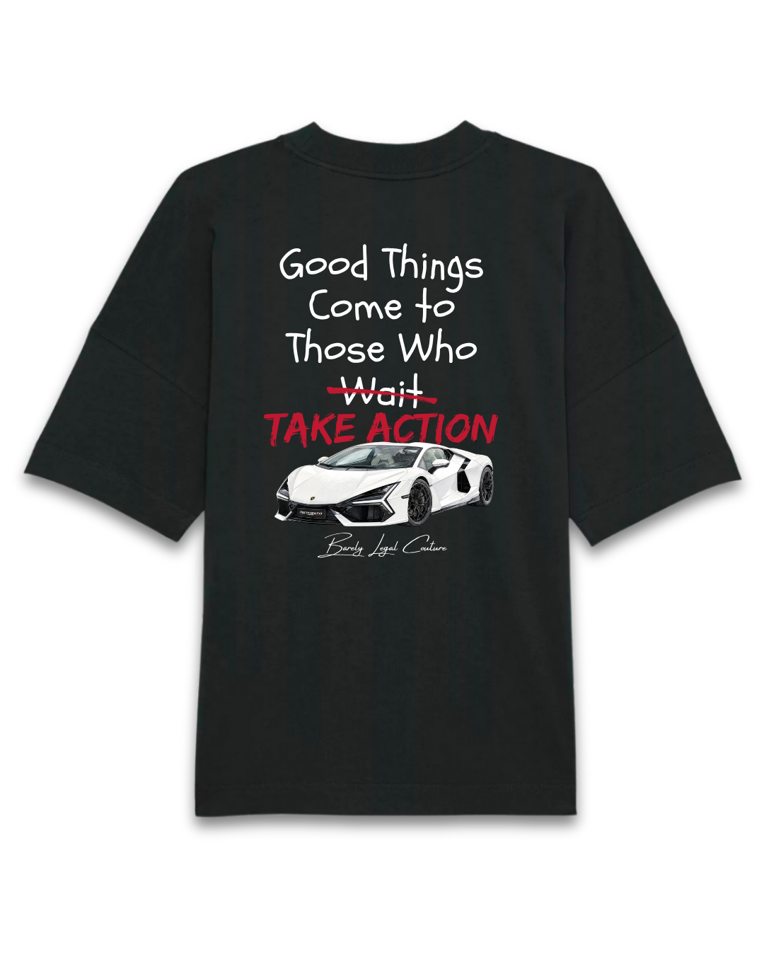 Tricou Oversized "Take Action"