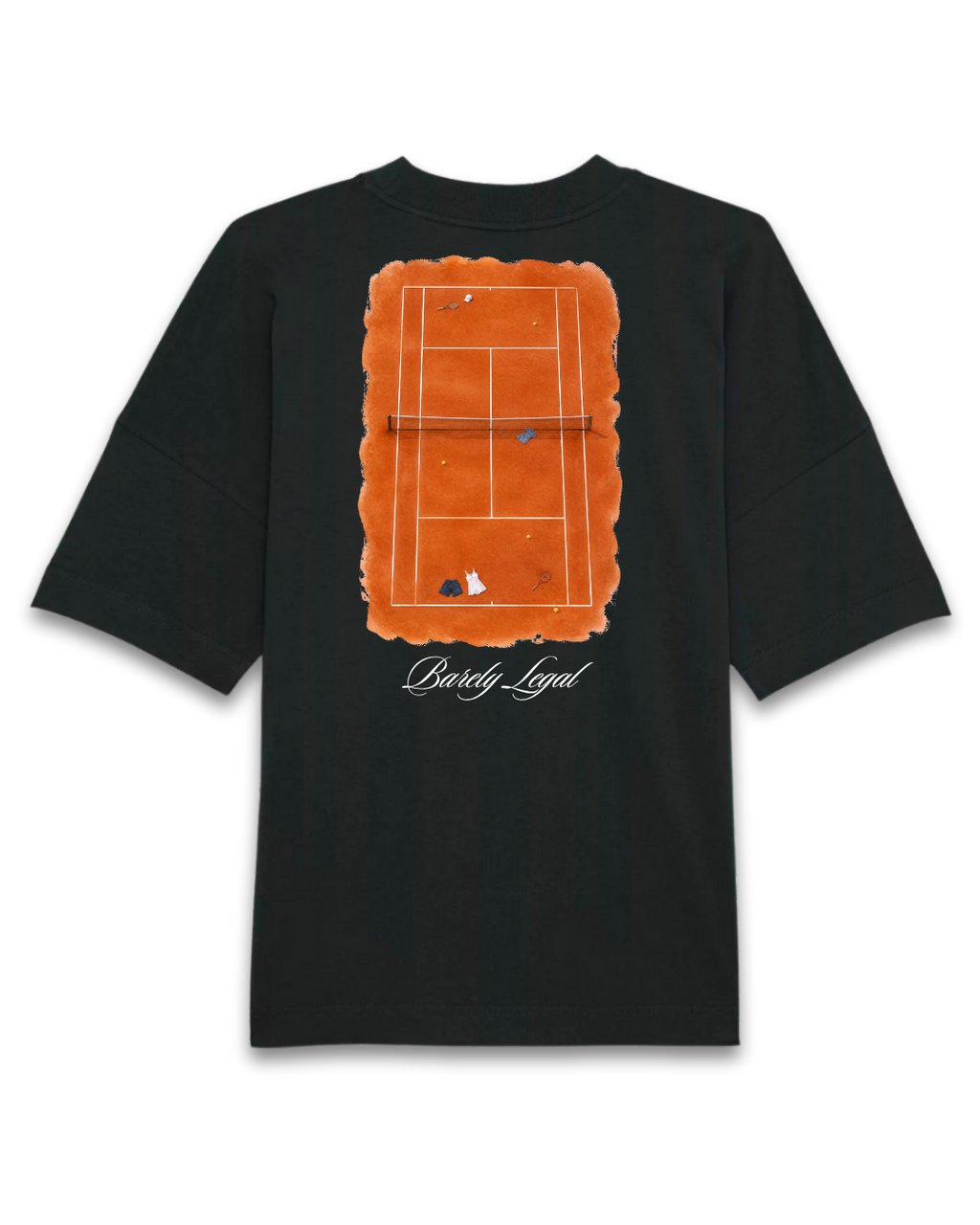 Tricou Oversized "Tennis Adventure"